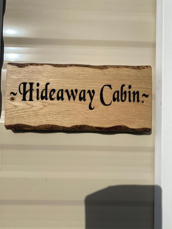 The Hideaway Cabin Seasalter Exterior foto